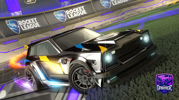 A Rocket League car design from gusvigsual