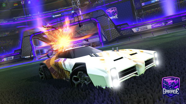A Rocket League car design from Rekall3222