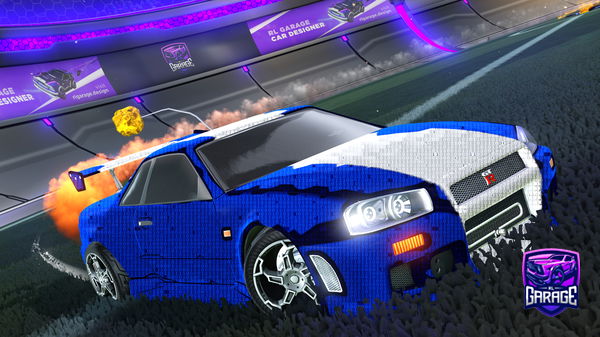 A Rocket League car design from felix321