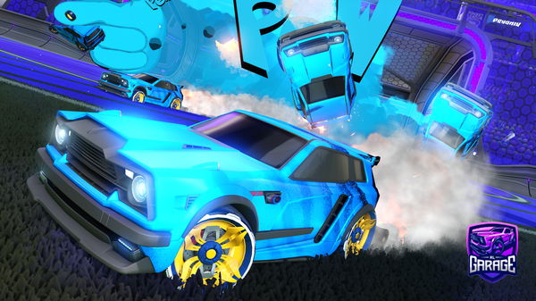 A Rocket League car design from marcoss_west