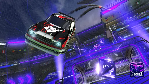 A Rocket League car design from Staity_rl