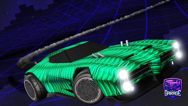 A Rocket League car design from DrakenRazZ