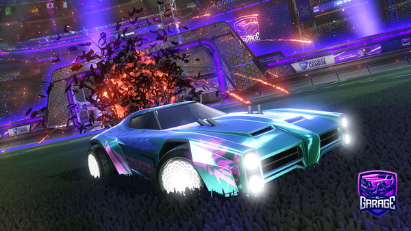 A Rocket League car design from Shogunzera