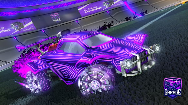 A Rocket League car design from Ilikesoccerwithcars