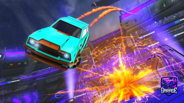 A Rocket League car design from Xnnesweat