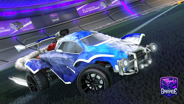 A Rocket League car design from Glmbeeteldor