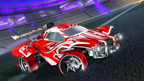 A Rocket League car design from Vaylence