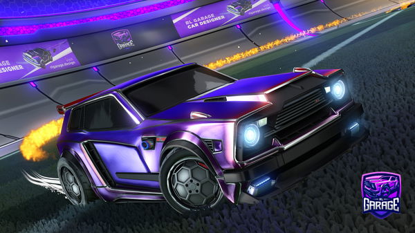 A Rocket League car design from DeviveX