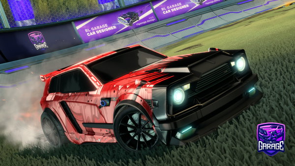 A Rocket League car design from Unpluggt