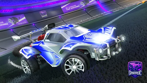 A Rocket League car design from BigDuckie