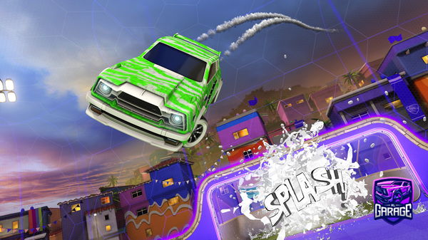 A Rocket League car design from Not_MblacK_-