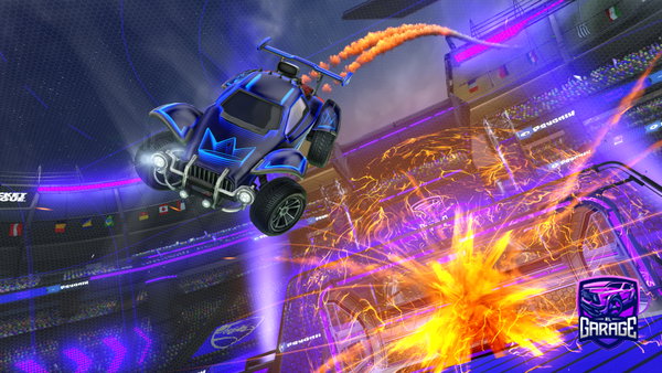 A Rocket League car design from Xaviboy11