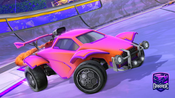 A Rocket League car design from SEBBYBOI99