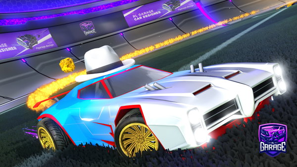 A Rocket League car design from Lui7909