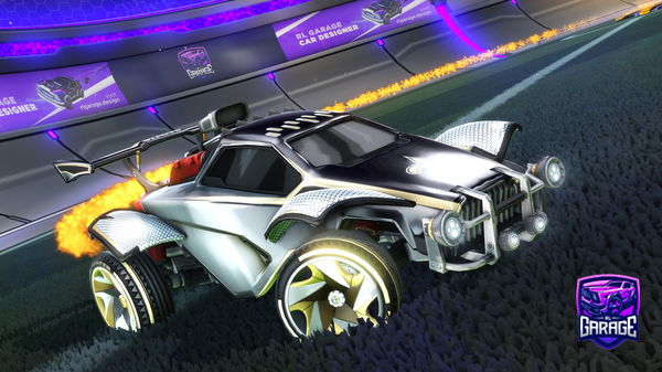 A Rocket League car design from Vascient