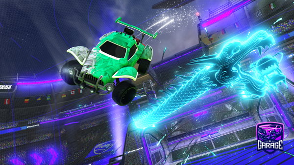 A Rocket League car design from PXTTSY-10