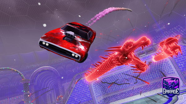 A Rocket League car design from Akinemkoszon14