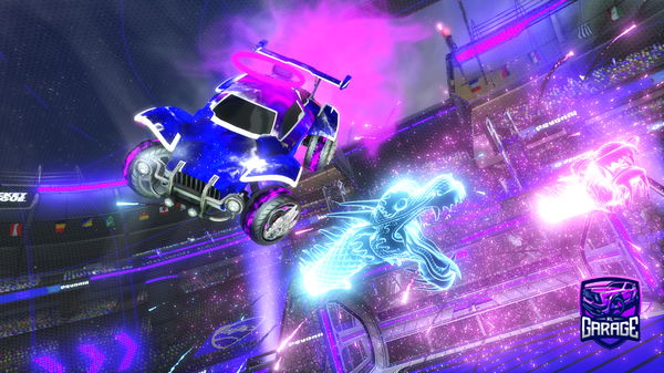 A Rocket League car design from RaYaNxz