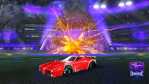 A Rocket League car design from Xxxredstrikerxx