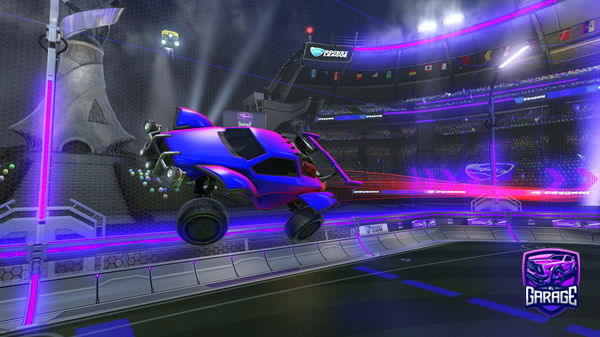 A Rocket League car design from cosmos69