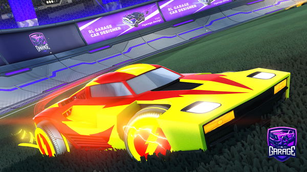 A Rocket League car design from Pizza_Is_Yummy