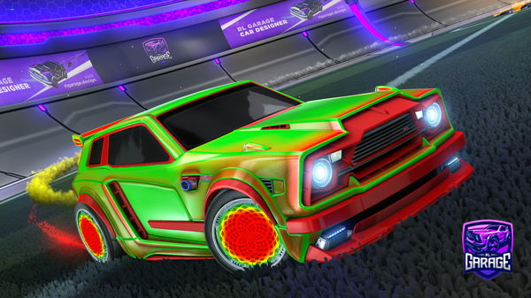 A Rocket League car design from OpgSnipez7
