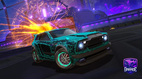 A Rocket League car design from GamerHome