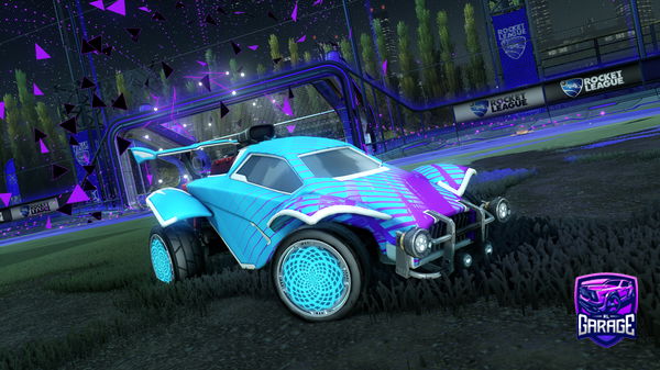 A Rocket League car design from KometOnRL