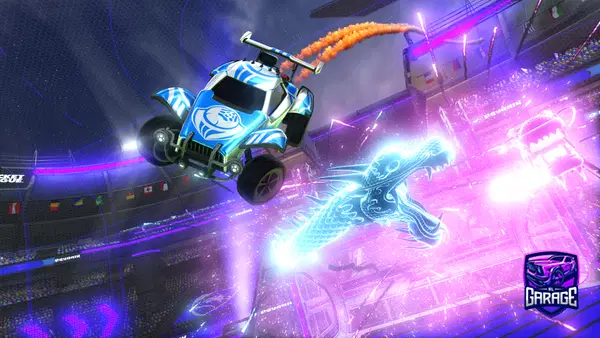 A Rocket League car design from ciuperk