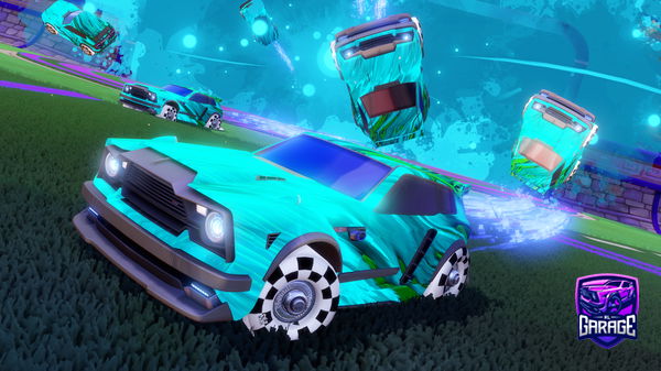 A Rocket League car design from MaikelTC