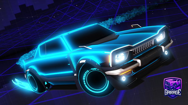 A Rocket League car design from Liamthepro55