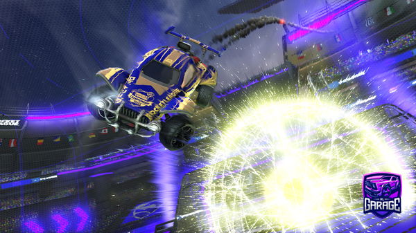 A Rocket League car design from RXT_Voltic