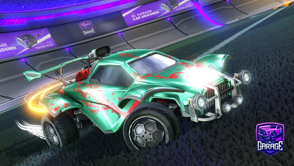 A Rocket League car design from User382778299473727