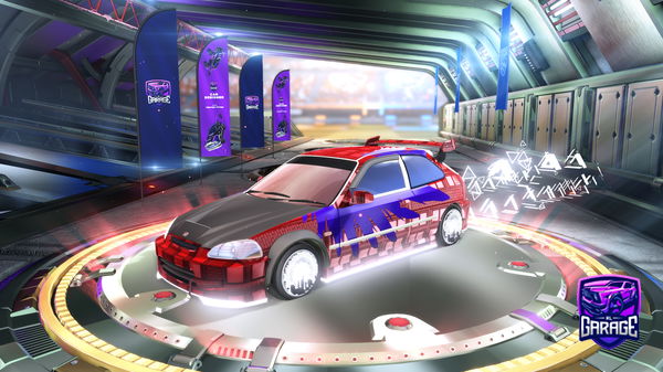 A Rocket League car design from imot-rm