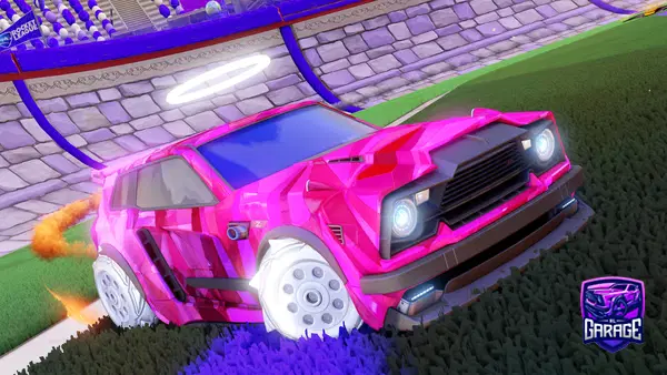 A Rocket League car design from -Tiago-
