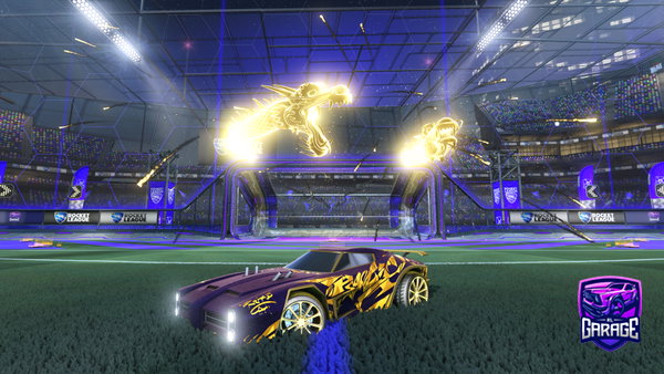 A Rocket League car design from QSM_NY