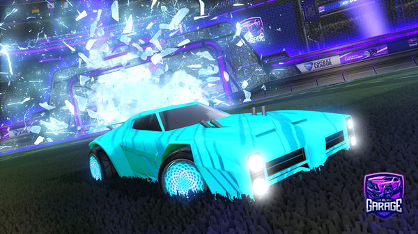 A Rocket League car design from SquidnChips