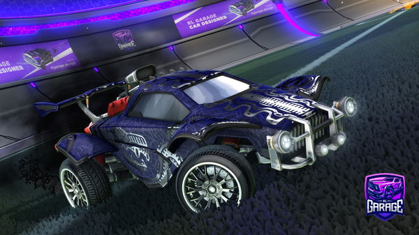 A Rocket League car design from Kountry_Man19