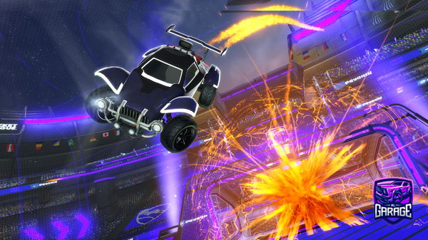 A Rocket League car design from Wxnders_