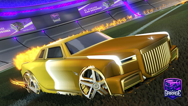 A Rocket League car design from mattqdev