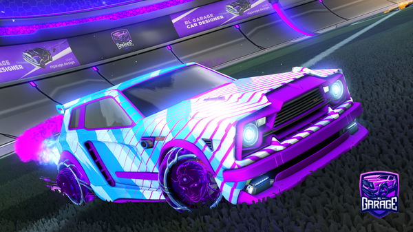 A Rocket League car design from MintyFS