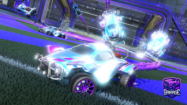 A Rocket League car design from zkyixz