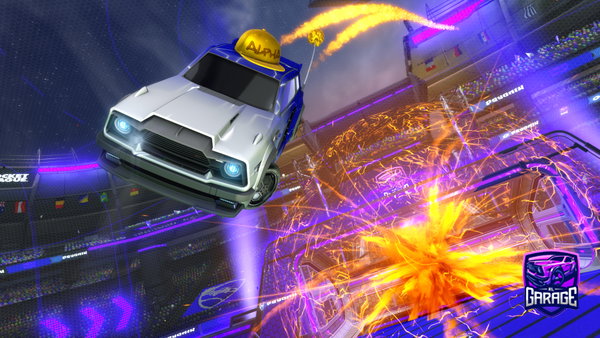 A Rocket League car design from Abdullah0183