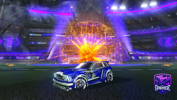 A Rocket League car design from XproH709