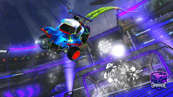 A Rocket League car design from Dragon40007227