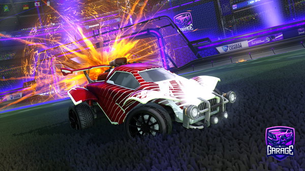 A Rocket League car design from olliebear0