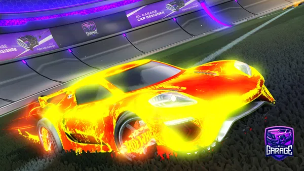 A Rocket League car design from fill321123