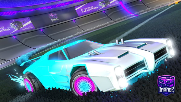 A Rocket League car design from Yacmar