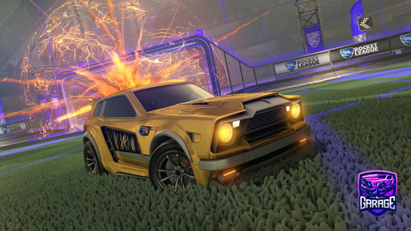 A Rocket League car design from airmoist