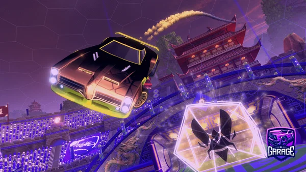 A Rocket League car design from Number_rl